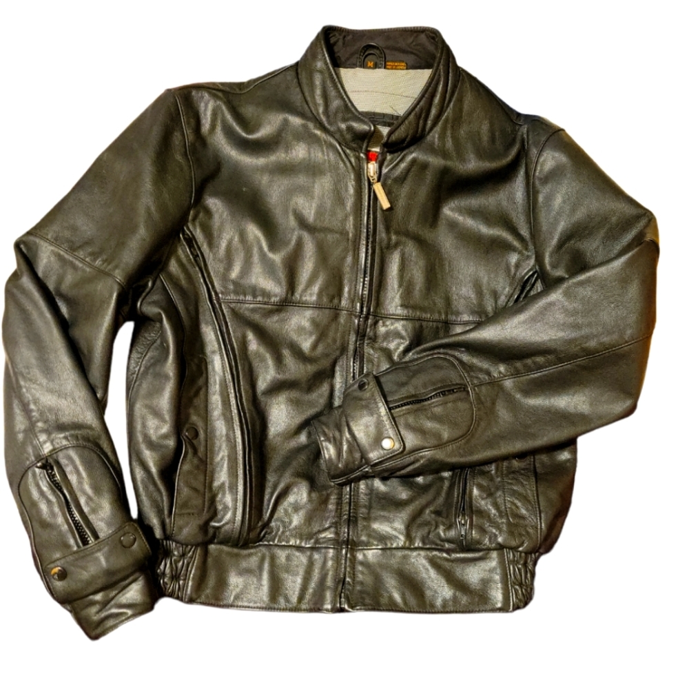 Firstgear Black Motorcycle Jacket. - image 1